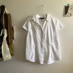 Jones of New York // cropped sleeve tee